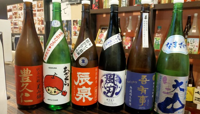 東北の日本酒　季節限定品が中心
